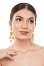 1 Gram Gold Plated Jhumka Earrings