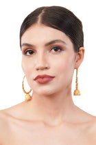 1 Gram Gold Plated Jhumka Earrings