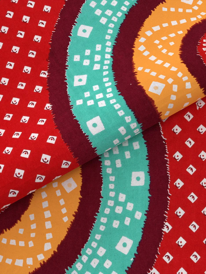 100% Pure Organic Cotton Fabric Hand Block Printed King Size Double Bedsheet with 2 Pillow Covers 340 TC Gift Or Decor