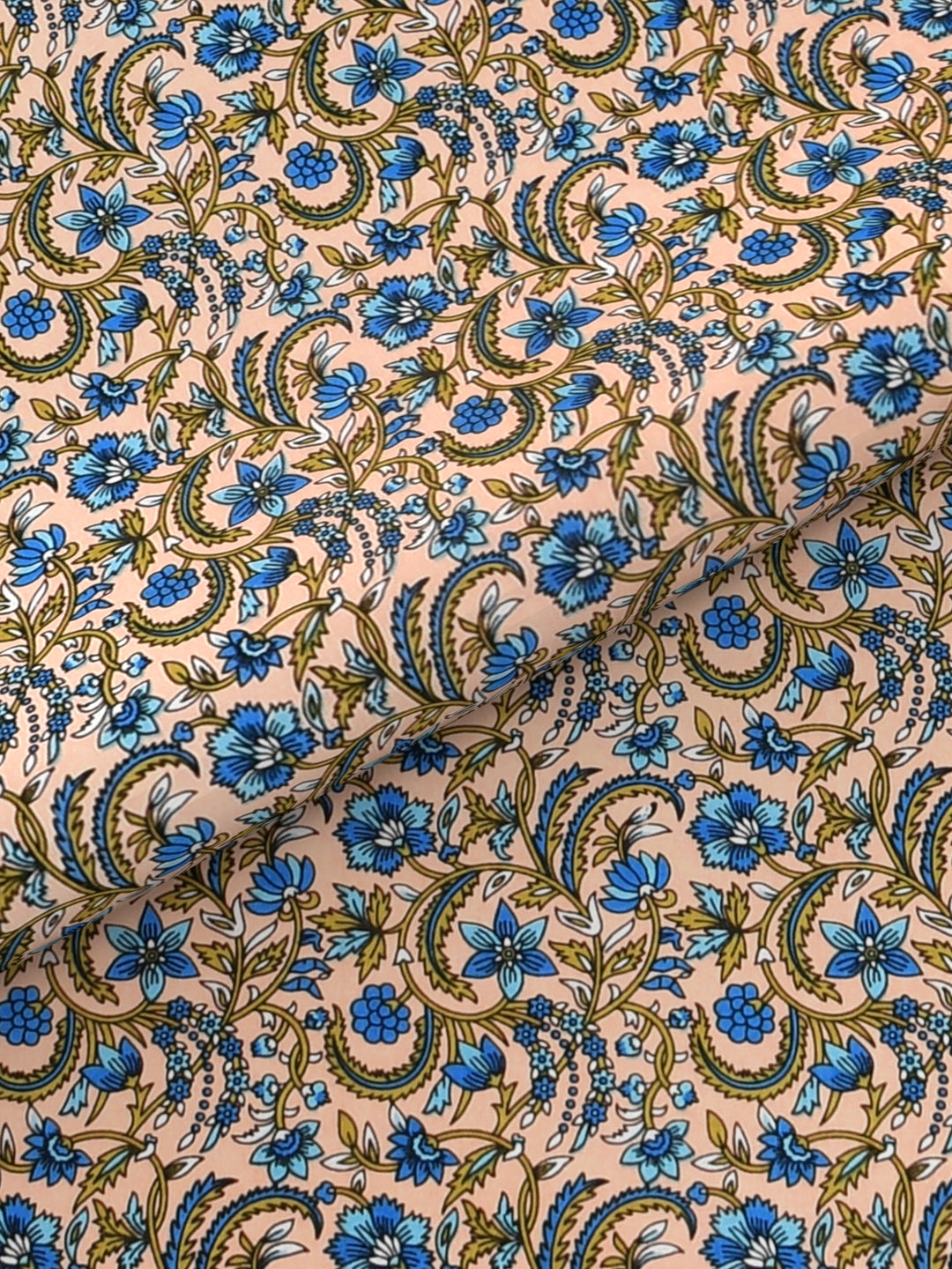 Pure Organic Cotton Jaipuri Hand Block Printed Jumbo King Size Bedsheet with Pillow Covers