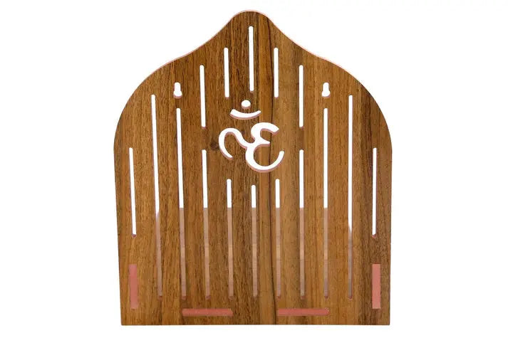 Beautiful MDF Wooden Temple for Home and Office GiftorDecor