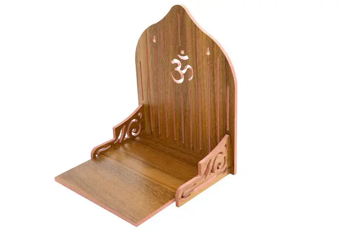 Beautiful MDF Wooden Temple for Home and Office GiftorDecor