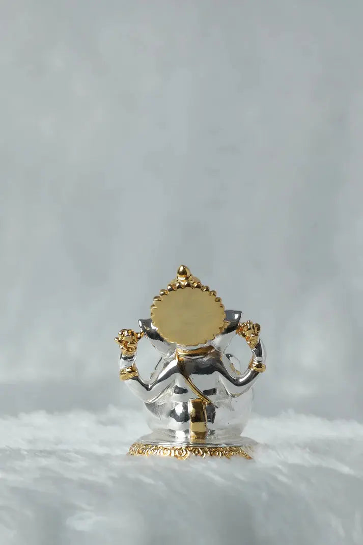 Elevate Your Home with Our Silver Ganesh Idols GiftorDecor