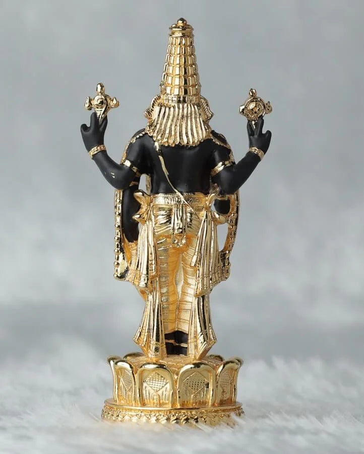 Lord Tirupati Balaji Gold Plated GiftorDecor