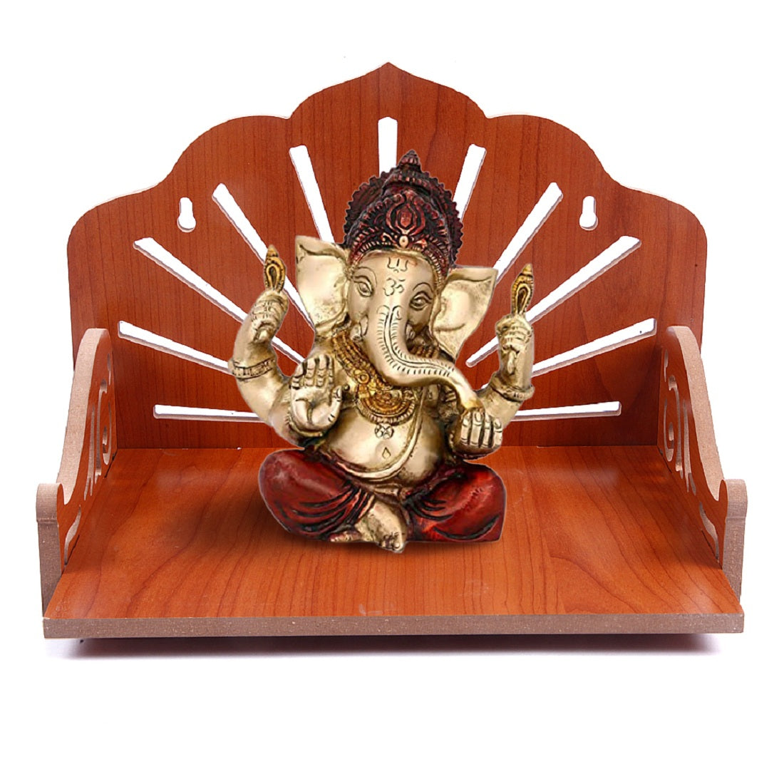 Wooden Temple For Home and Office | Small Temple Gift Or Decor
