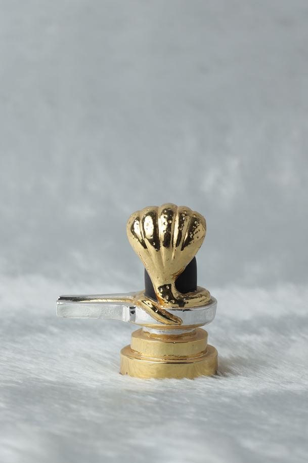 Divine Gold & Silver Plated Shivling