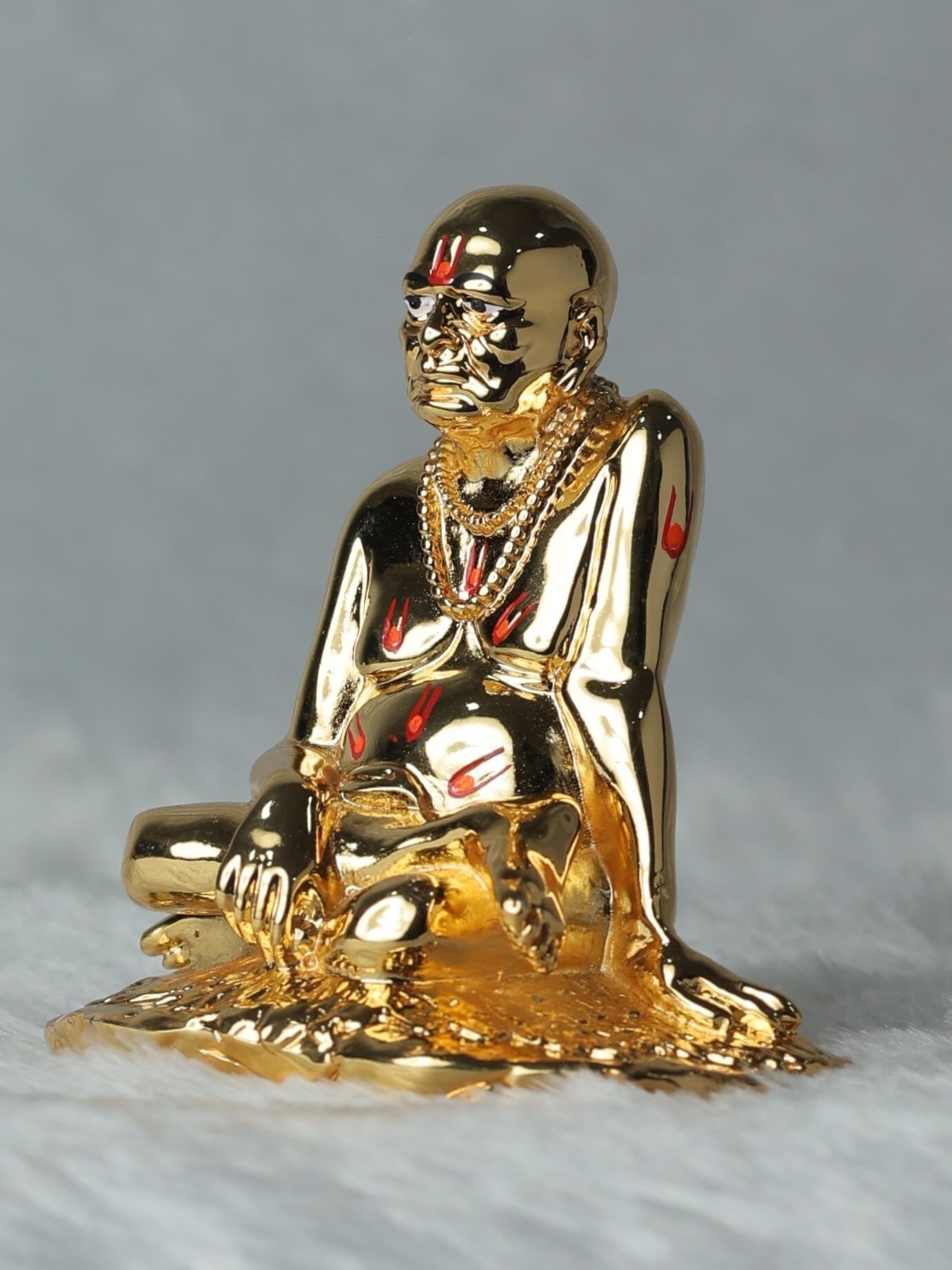 Buy Gold Plated Swami Samarth Idol Online