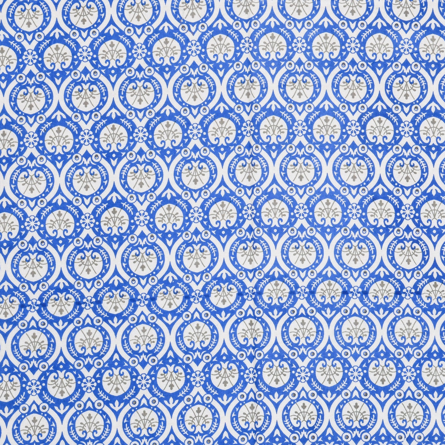 Pure Organic Cotton Bedsheet Hand Block Printed King Size with Pillow Covers 240 TC