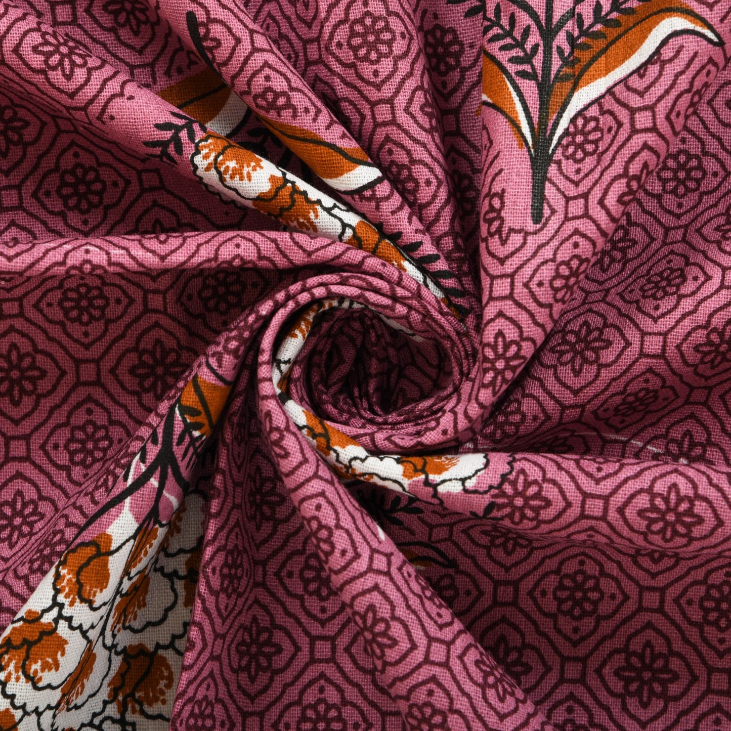 85 X 95 inch Queen Size 100% Cotton Bedsheet for Double Bed with Pillow Cover Gift Or Decor