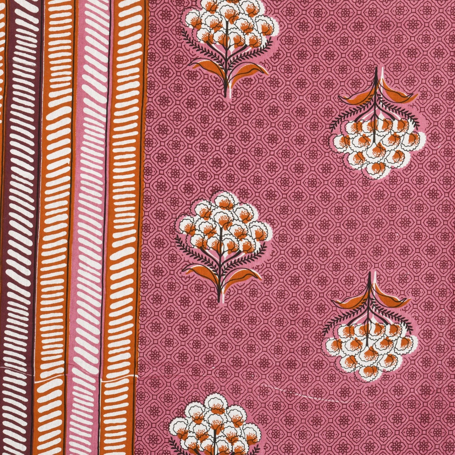 85 X 95 inch Queen Size 100% Cotton Bedsheet for Double Bed with Pillow Cover Gift Or Decor