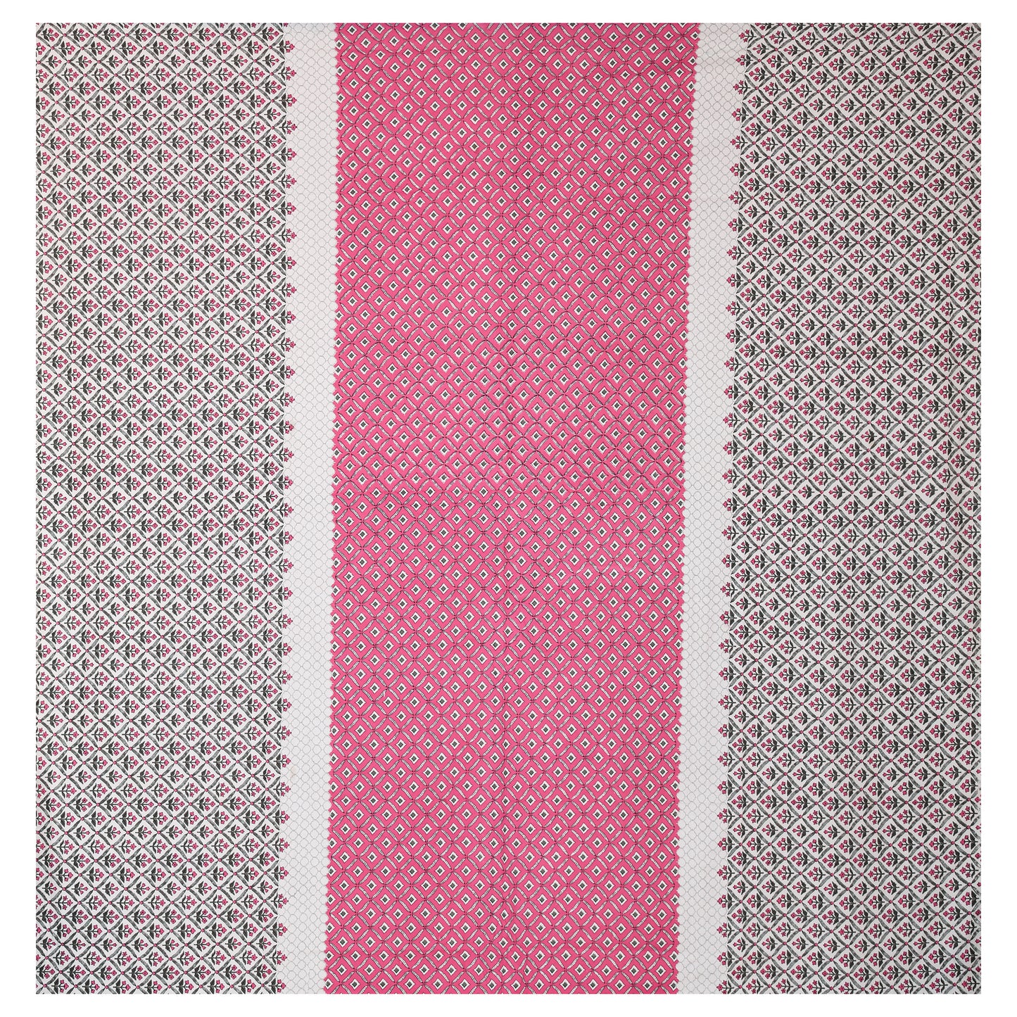 108 X 108 inch Super King Size 100% Cotton Bedsheet for Double Bed with Pillow Cover Gift Or Decor