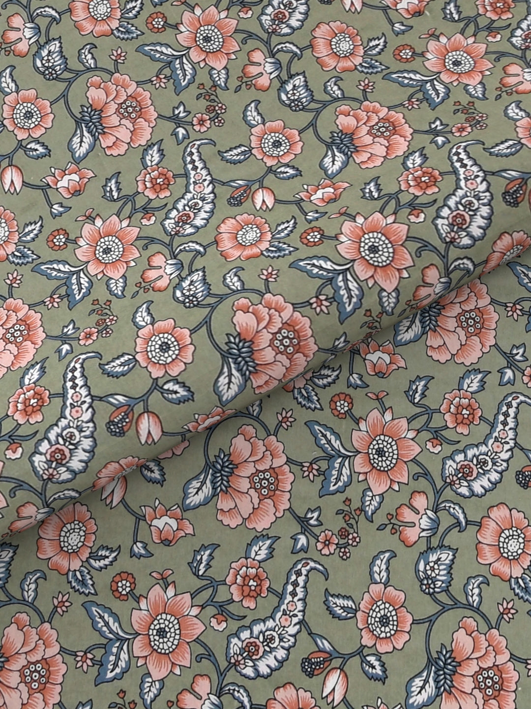 108 X 108 inch Super King Size 100% Cotton Bedsheet for Double Bed with Pillow Cover Gift Or Decor