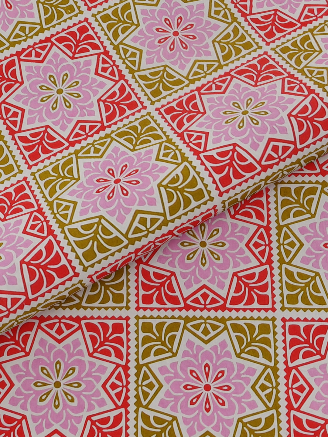 Pure Organic Cotton Bedsheet Hand Block Printed King Size with Pillow Covers 240 TC 90X108 inches