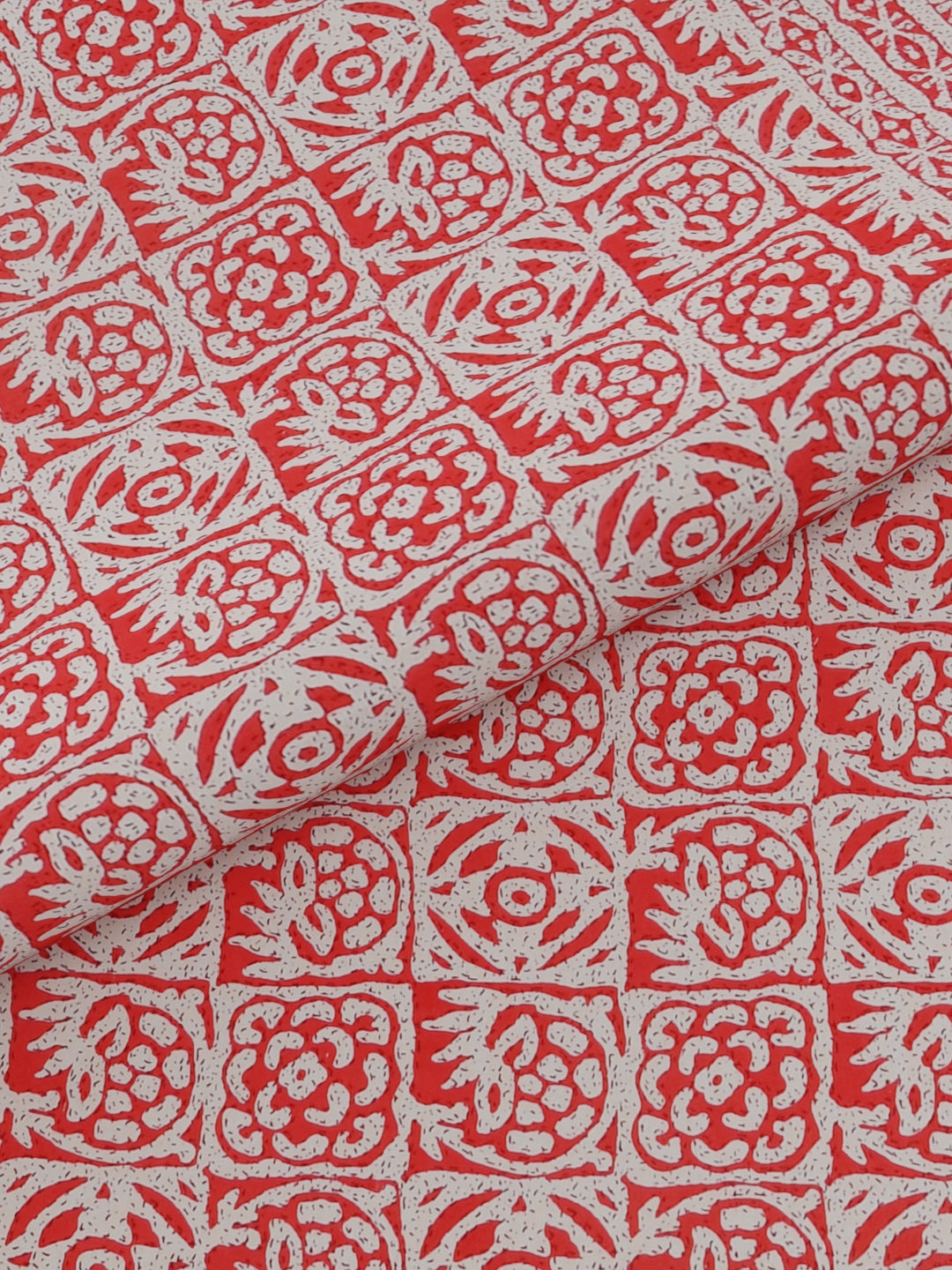 Pure Organic Cotton Bedsheet Hand Block Printed King Size with Pillow Covers 240 TC 90X108 inches