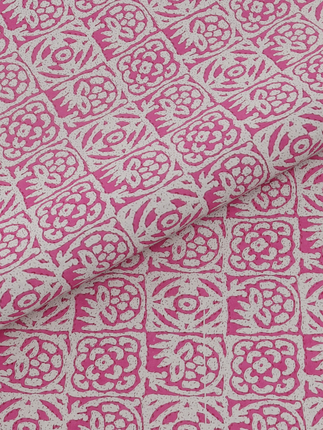 Pure Organic Cotton Bedsheet Hand Block Printed King Size with Pillow Covers 240 TC 90X108 inches