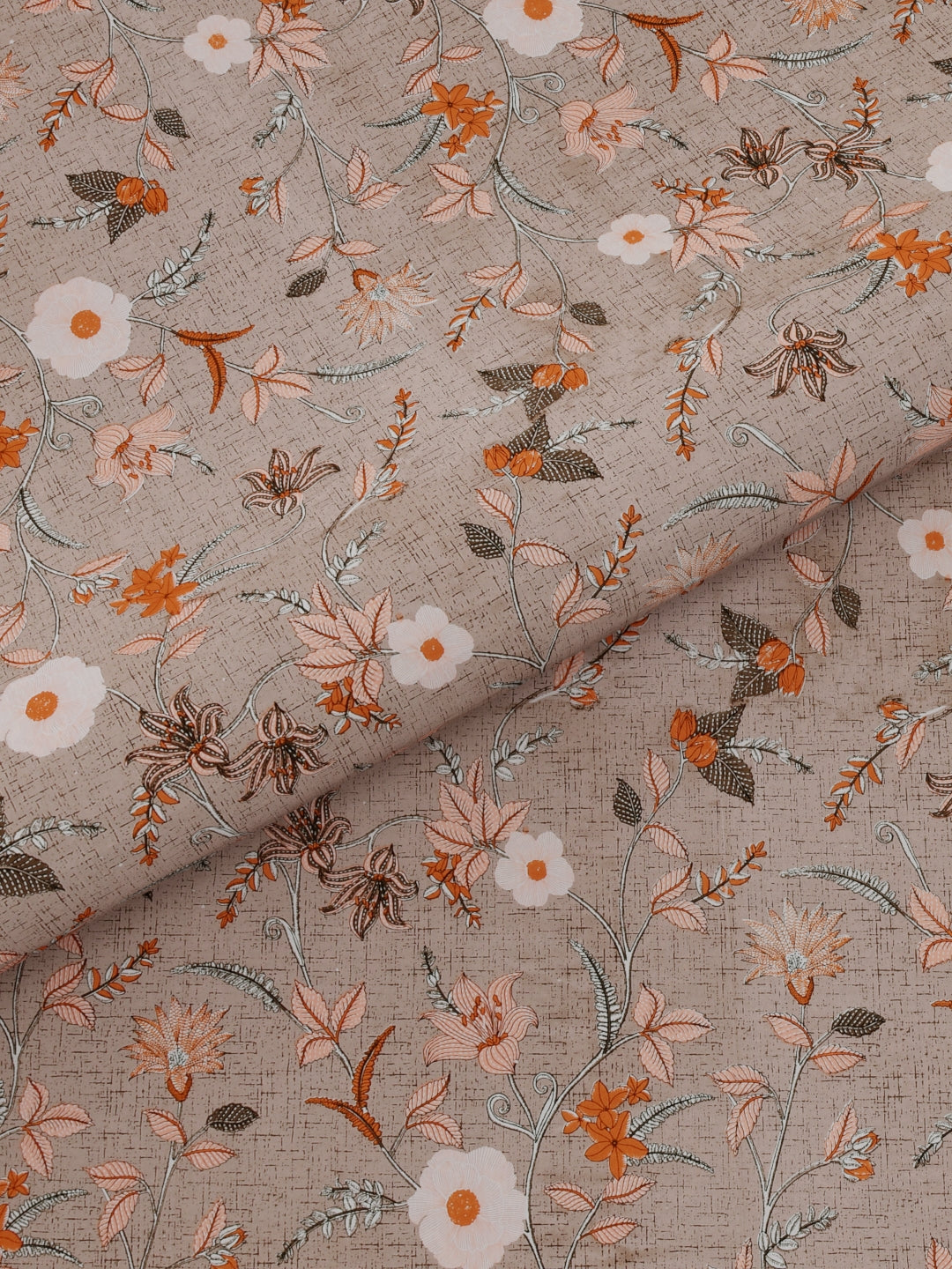 Pure Organic Cotton Bedsheet Hand Block Printed King Size with Pillow Covers 240 TC 90X108 inches