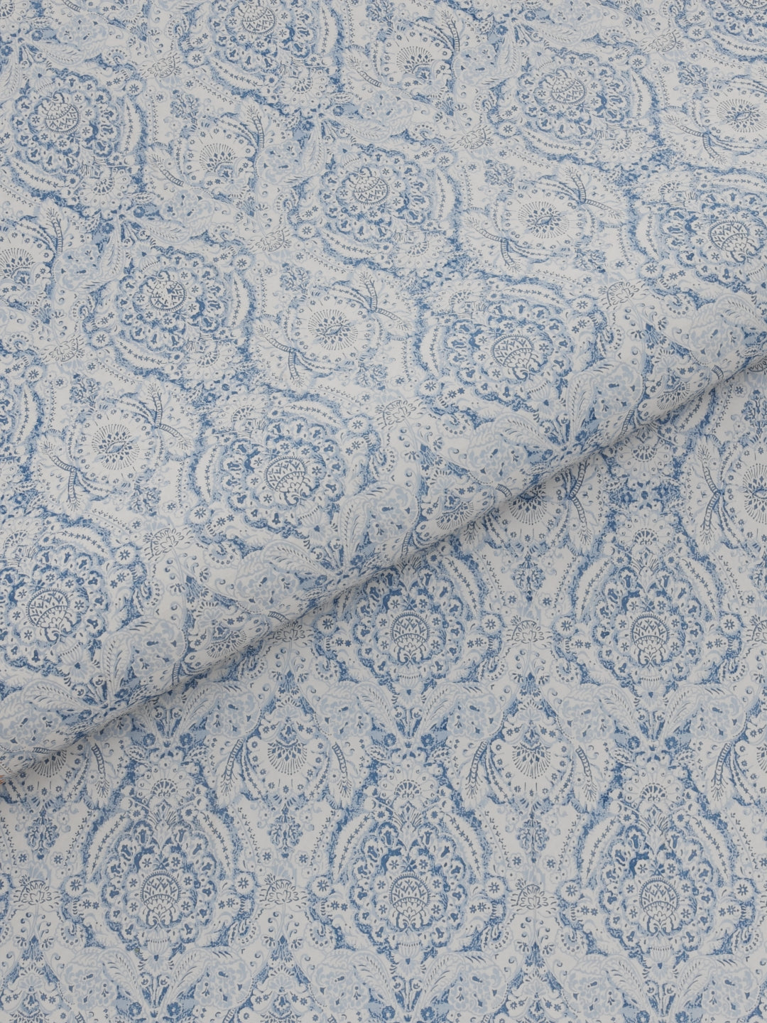 Pure Organic Cotton Bedsheet Hand Block Printed King Size with Pillow Covers 240 TC 90X108 inches