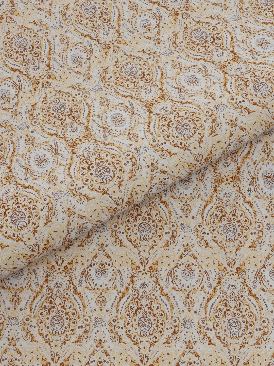 Pure Organic Cotton Bedsheet Hand Block Printed King Size with Pillow Covers 240 TC 90X108 inches