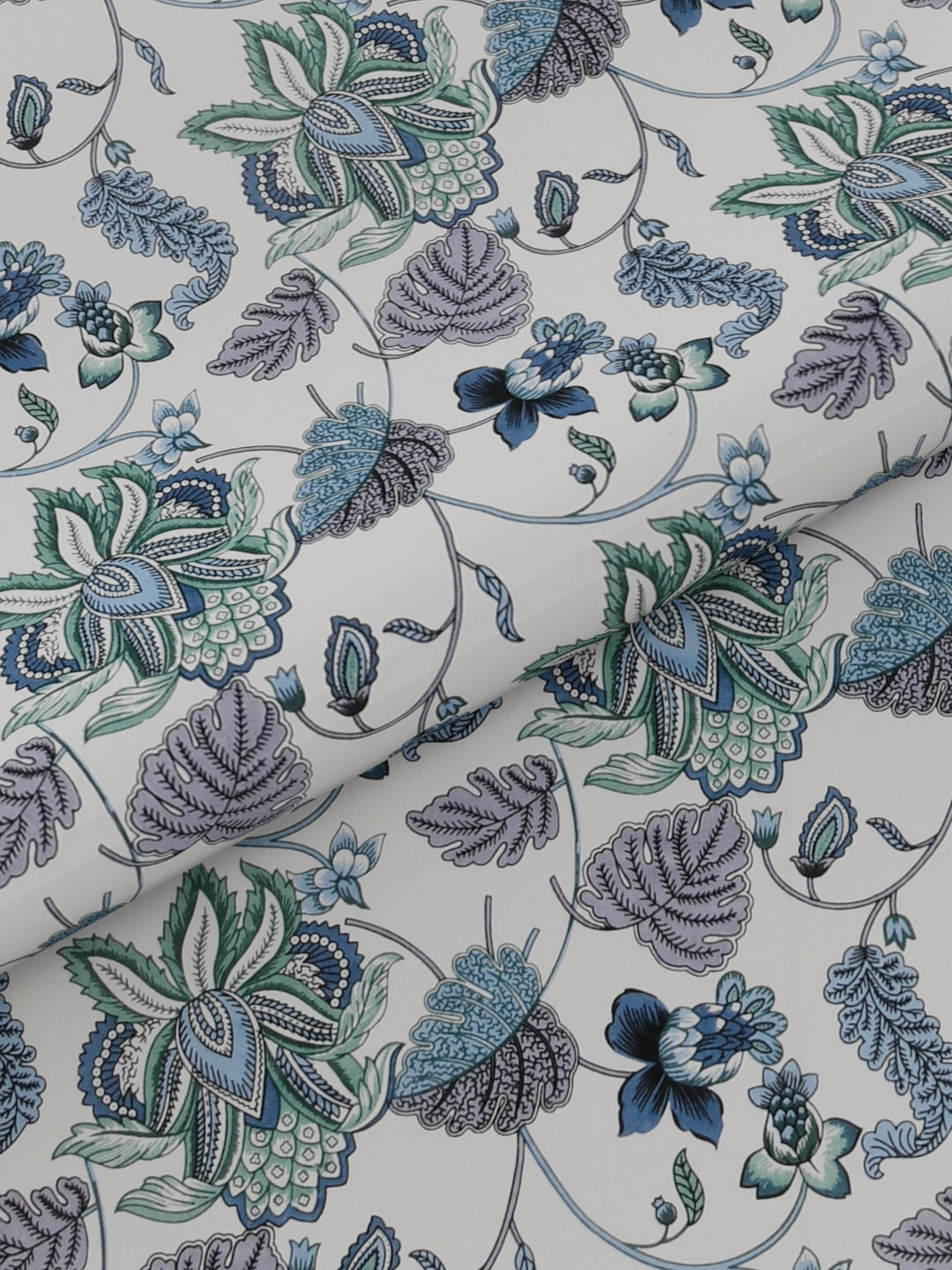 Pure Organic Cotton Bedsheet Hand Block Printed King Size with Pillow Covers 240 TC 90X108 inches