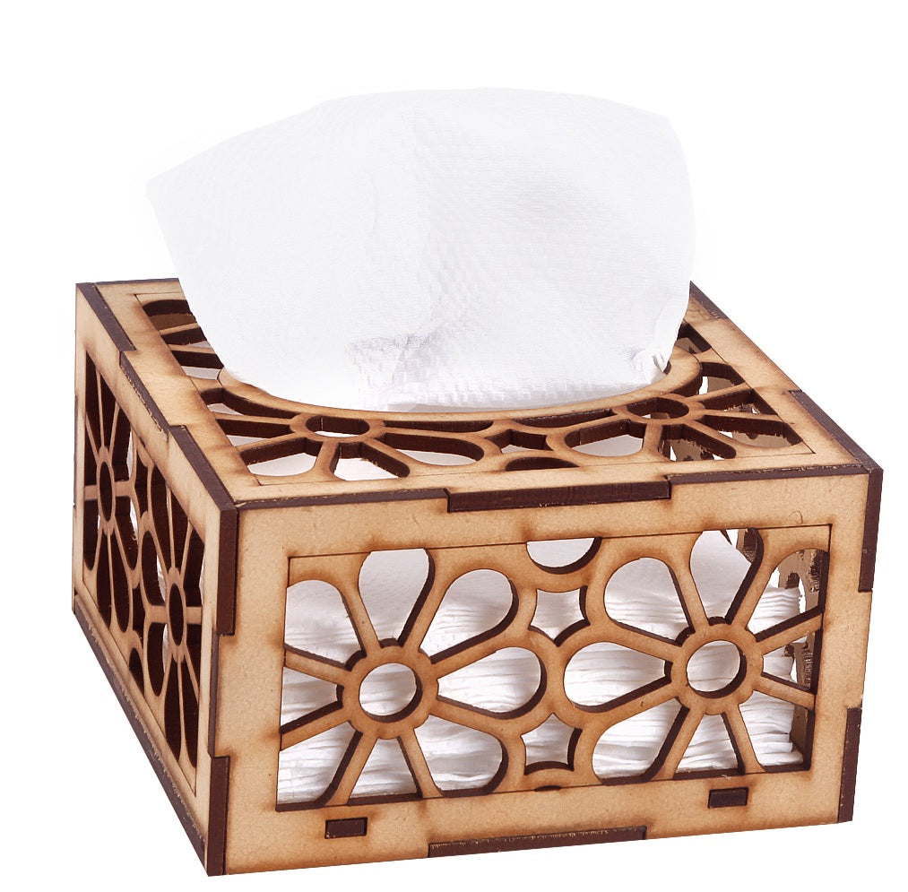 Wooden Tissue Paper Holder Box, Dining Table Tissue Stand, Car Bathroom Tissue Holder Box, Tissue Storage Organizer Box Gift Or Decor