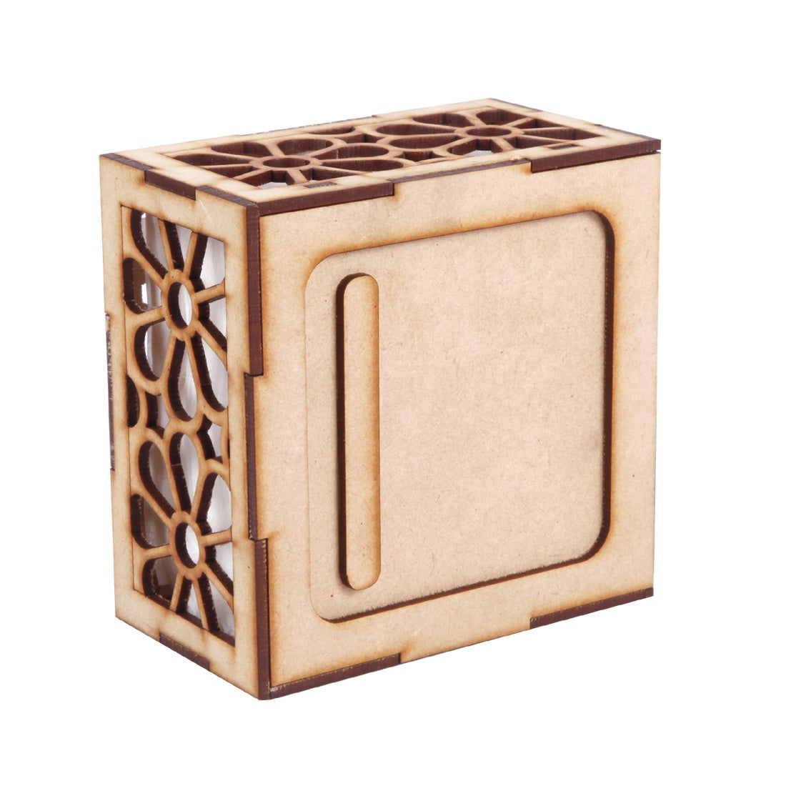 Wooden Tissue Paper Holder Box, Dining Table Tissue Stand, Car Bathroom Tissue Holder Box, Tissue Storage Organizer Box Gift Or Decor
