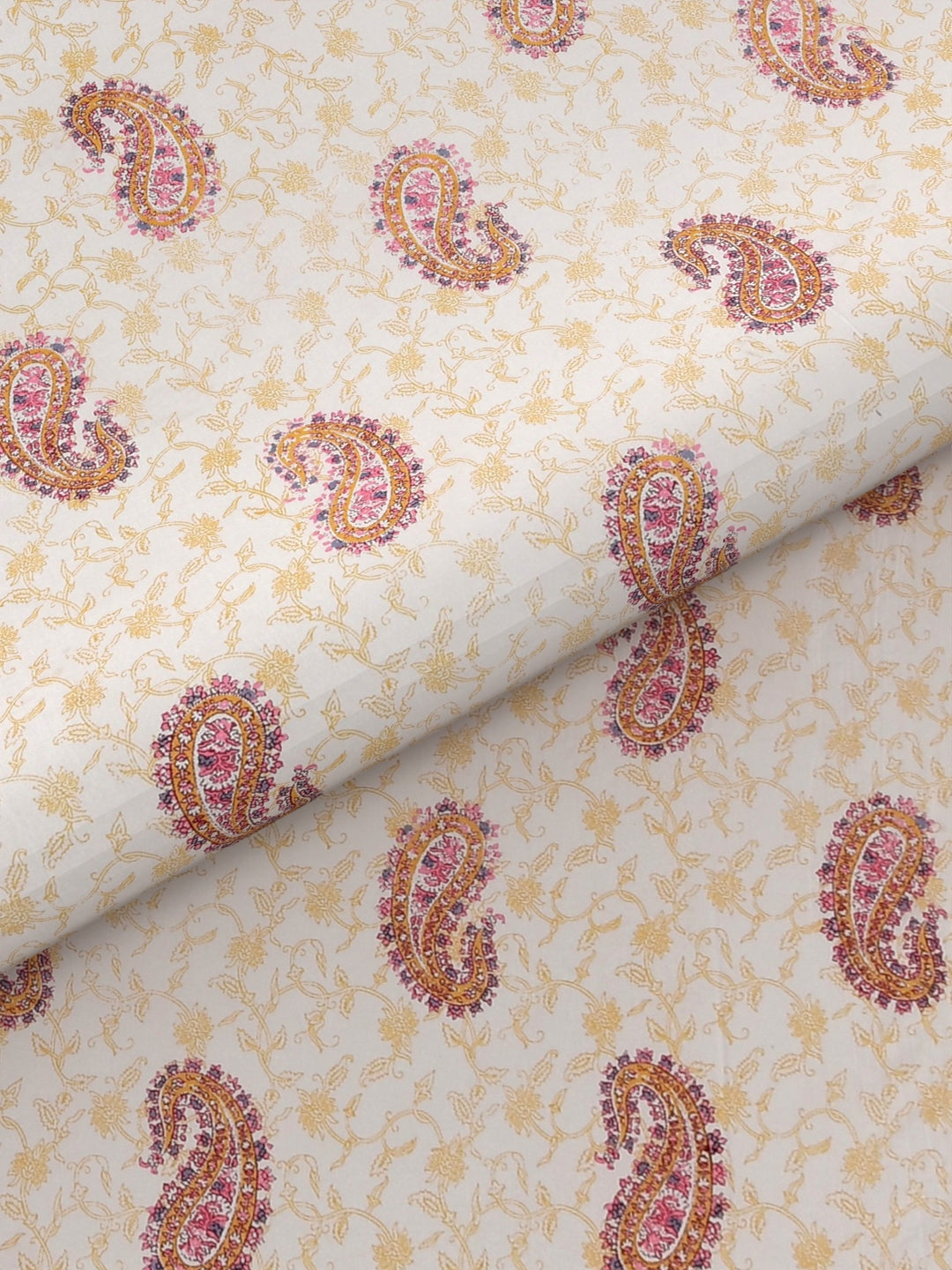 108 X 108 inch 100% Cotton Bedsheet for Double Bed Super King Size with Pillow Covers Gift Or Decor
